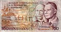 100 Luxemburger Francs, Ausgabe der BIL