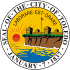 Wappen der Stadt Toledo (Ohio)
