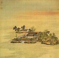 Jadeterrasse auf der Insel der Unsterblichkeit (Vierzig Ansichten des Yuanming Yuan 1744)