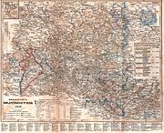 Karte des Herzogtums Braunschweig von 1839[4]