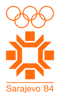 Logo der Olympischen Winterspiele 1984