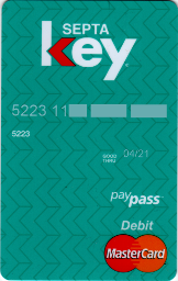 Septa Key Card sample