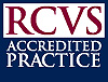 The RCVS Accredited Practice Logo