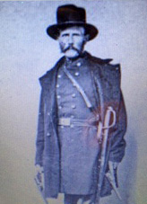 b/w photo of Colonel Samuel Wells, 50th Indiana Infantry Regiment