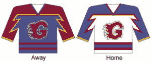 The current team jerseys, for both away and home.