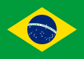 Second and current Flag of the Federative Republic of Brazil (11 May 1992 – present)