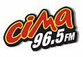 WRXD old logo when it was WCMA-FM and branded as 1980s' pop music station "Cima 96".