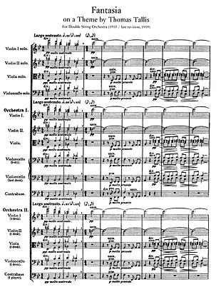 Page of printed musical score