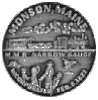Official seal of Monson, Maine