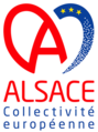 Official logo of the European Collectivity of Alsace 2021-present