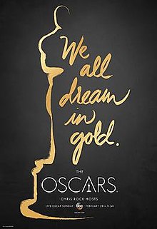 Official poster promoting the 88th Academy Awards in 2016.