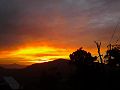 A beautiful sunset at Jampui Hills