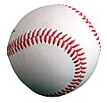 A baseball ball