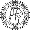 Official seal of Cannon County