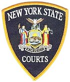 Patch worn by New York State Court Officers.