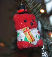 Toy bear decoration