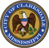 Official seal of Clarksdale, Mississippi