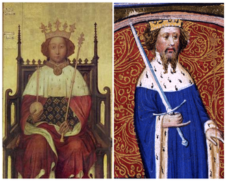 Dyptrych of King Richard II and Henry IV