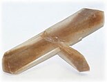 Blade / penetration twins type of selenite crystal