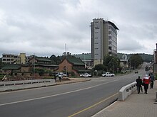 Central Bank building in Mbabane