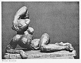 Nu couché, I (Reclining Nude, I), 1906–07, bronze, exhibited at Montross Gallery, New York, 1915