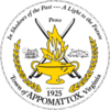 Official seal of Appomattox, Virginia