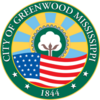 Official seal of Greenwood, Mississippi