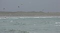 Kitesurfing on Newborough beach