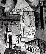 Fernand Léger, 1911, Les toits de Paris (Roofs in Paris), oil on canvas, private collection