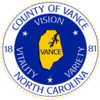 Official seal of Vance County