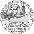 Silver, 20 euro, The Austrian Merchant Navy (2006)