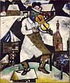 Image 3The Fiddler, 1912–1913, by Marc Chagall, a Russian-French artist of Belarusian Jewish origin[2]