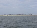 Petit Bois Island viewed from Mississippi Sound