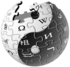 yin and yang taichi symbol drawn on Wikipedia globe