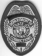 Badge patch of the Washington State Department of Corrections
