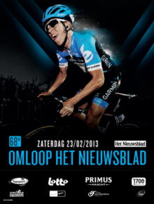 Event poster with previous winner Sep Vanmarcke