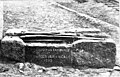 The switch frog of the Granite Railway that was displayed at the Chicago World's Fair in 1893.