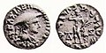 Lysias with kausia, and Herakles.