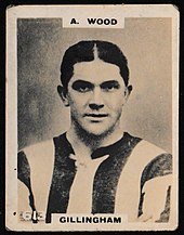 Footballer Arthur Wood