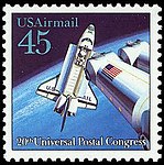 Space Shuttle Airmail Issue of 1989