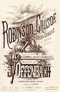 Jacques Offenbach - A. Jannin - Robinson Crusoé