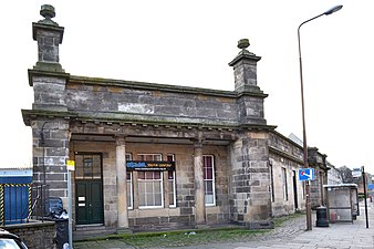 Leith North station building; it is now a youth centre