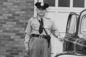 Ritzville, Washington police officer in 1950