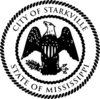 Official seal of Starkville, Mississippi