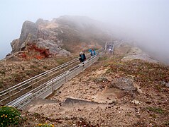 Stairway to Point Reyes Lighthouse
