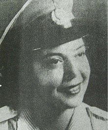 Portrait of Brazilian nurse Bertha Moraes Nérici