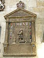 Mural monument to Sir Peter Carew, south transept