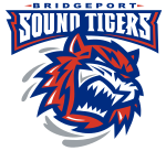 The Bridgeport Sound Tigers logo, used from 2001 to 2021