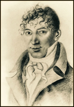 William Sampson, self portrait circa 1785