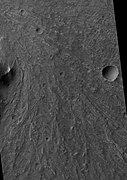 Saheki Crater Alluvial Fan, as seen by HiRISE